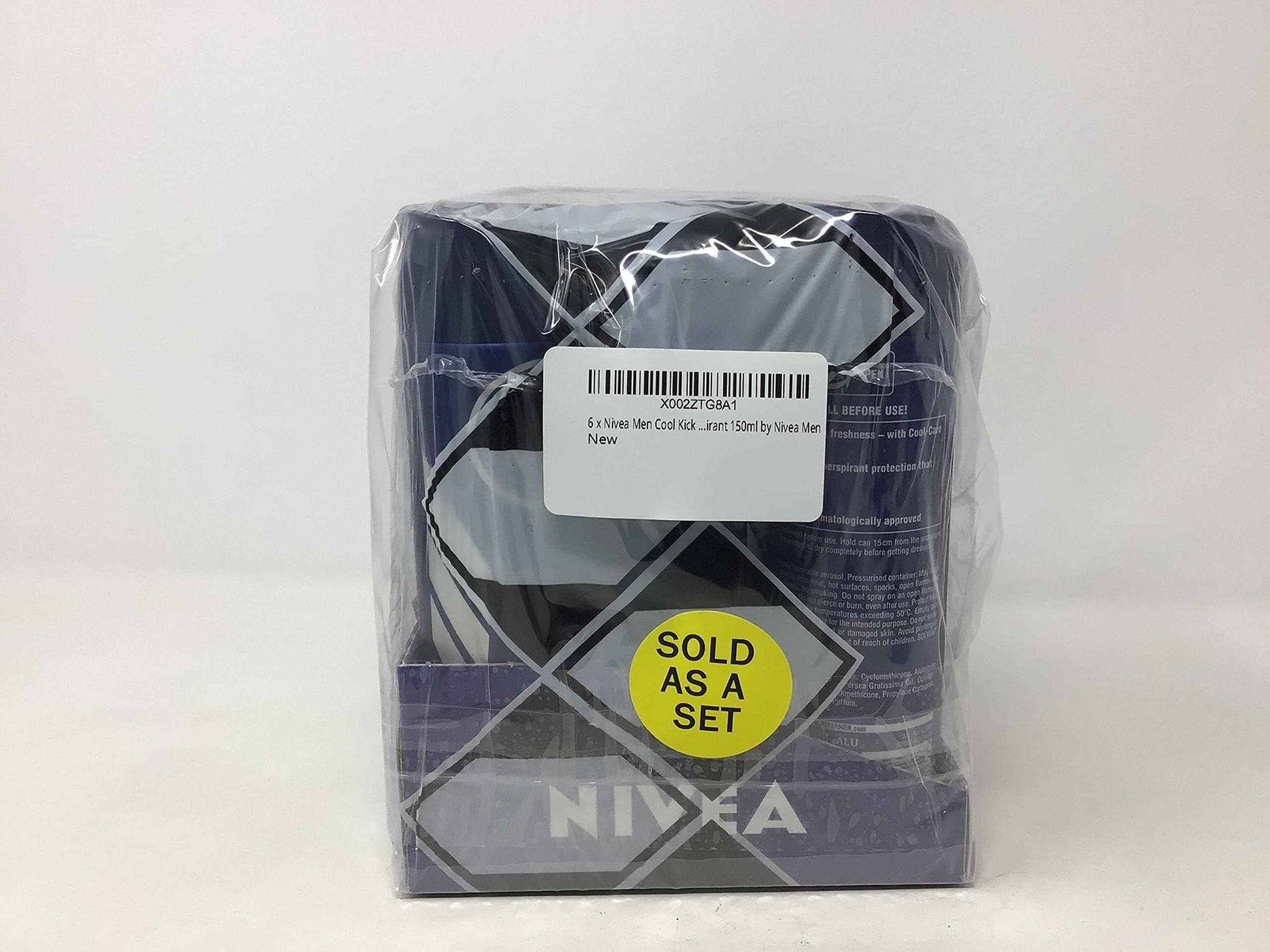 6 x Nivea Men Cool Kick 48h Anti-Perspirant 150ml by Nivea Men