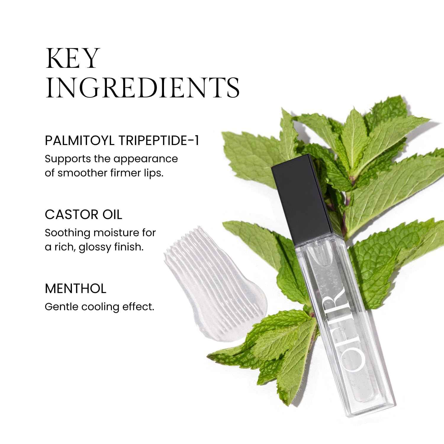 OFIR Surreal Shine Plumping Lip Gloss for Women | Clear, Non-Sticky, Hydrating Lip Gloss with Menthol & Vitamin E | High Shine, Vegan, Cruelty-Free | Muse - Warm Nude | 0.15 FL OZ