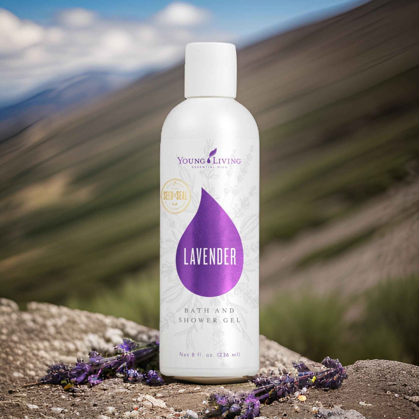 Lavender Bath & Shower Gel - 8 oz by Young Living Essential Oils