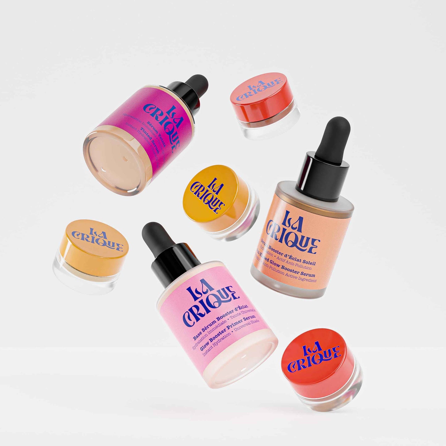 La Crique Hydrating Tinted Serum - Lightweight Face Foundation with Hyaluronic Acid & Prickly Pear - Buildable Coverage - Dry Skin – Vegan Friendly & Cruelty-Free - Shade 02 Light - 1 fl oz