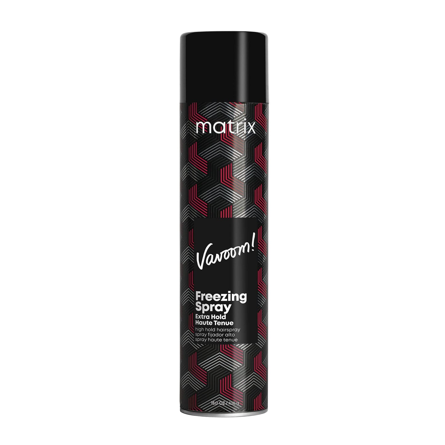 Matrix Vavoom Extra Hold Freezing Spray | Volumizing & Texturizing Hairspray | Extra Firm Hold | Prevents Frizz & Protects Against Humidity | Fast-Drying | For All Hair Types | Hair Styling | 15 oz.