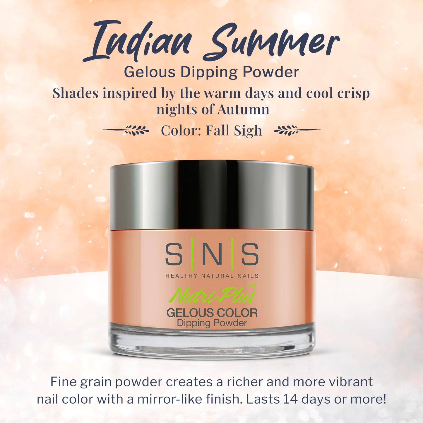 SNS Nails Dipping Powder Gelous Color - Indian Summer Collection - IS21-1oz