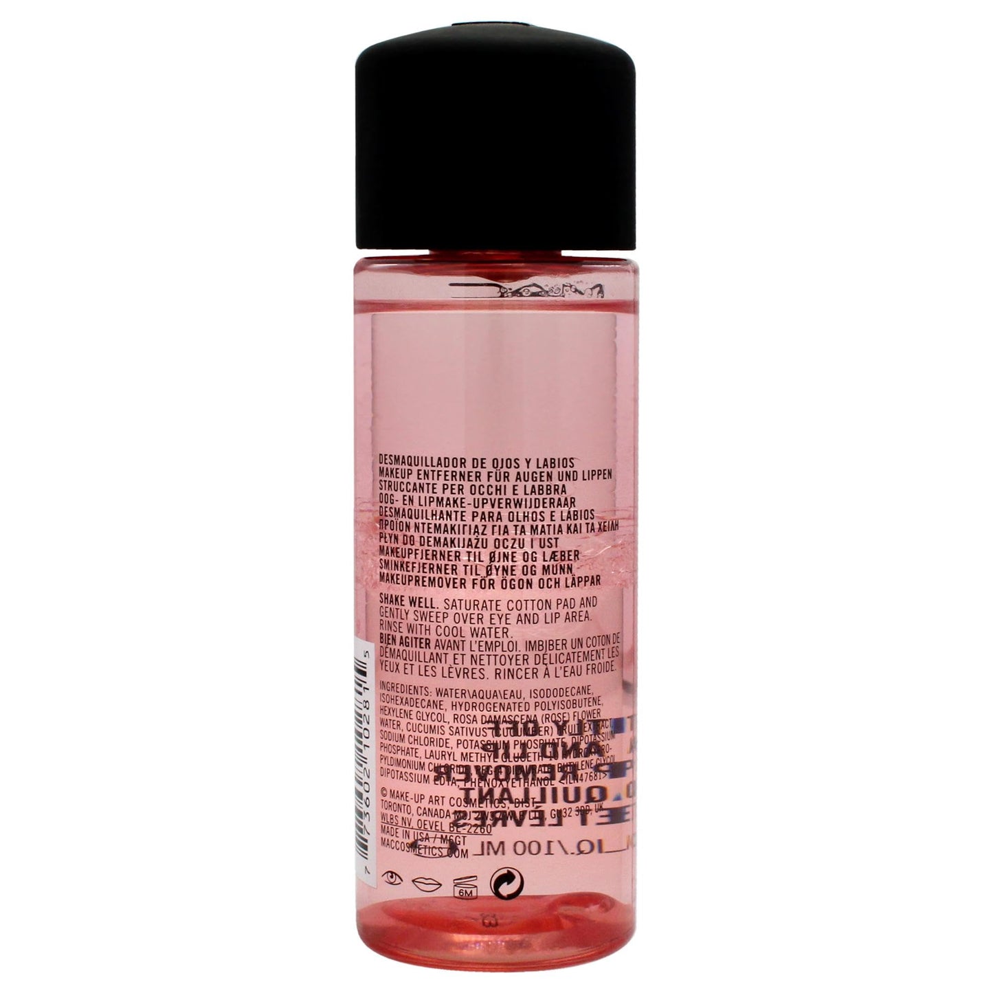 MAC Gently Off Eye And Lip Makeup Remover for Women - 3.4 oz Makeup Remover