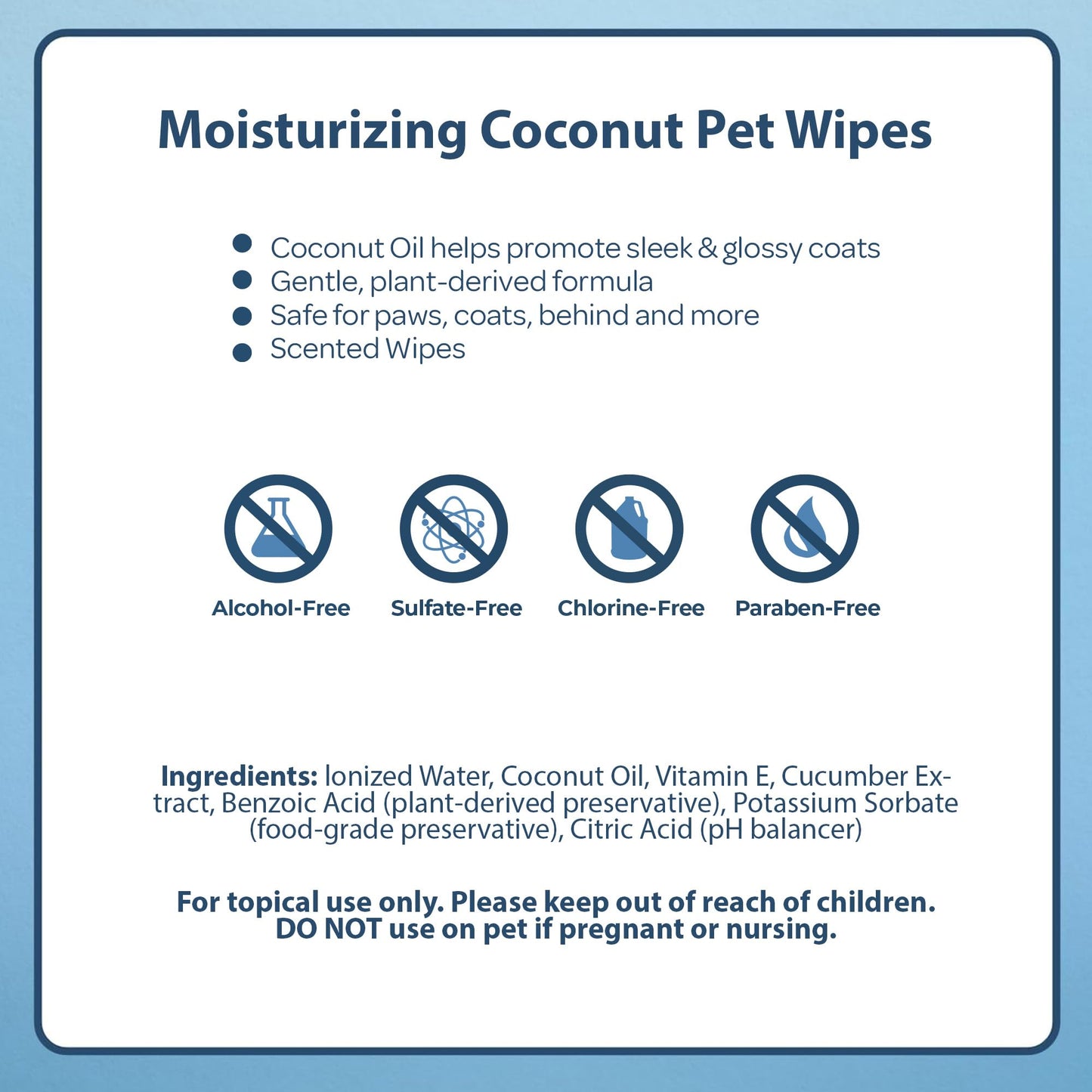 Best Pet Supplies Dog Wipes, Hypoallergenic, Deodorizing, Cleaning for Dogs' Paws, Butt, Face, Grooming, Non-Sticky Formula for Puppy, Cats and Sensitive Skin - 400 Pack, Moisturizing Coconut