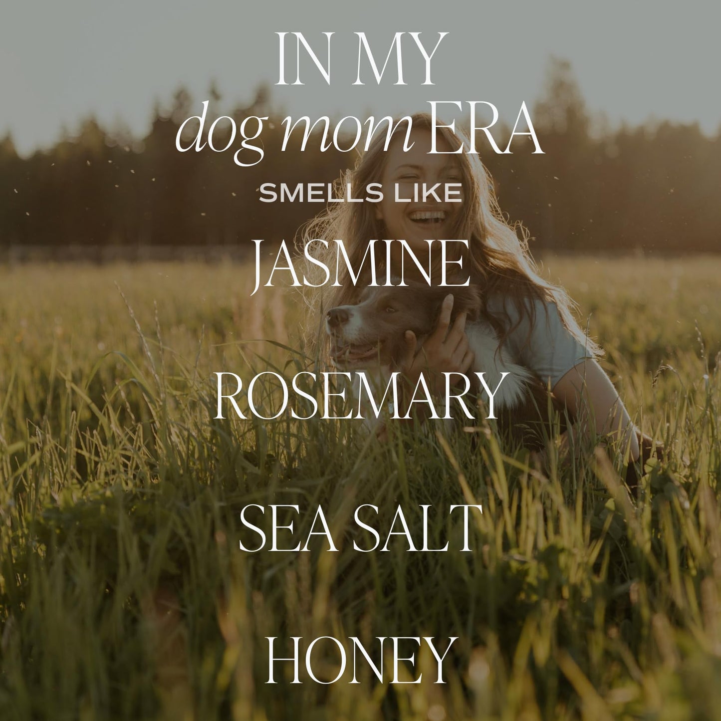 Sweet Water Decor Dog Mom Gifts for Women - Jasmine Rosemary Sea Salt & Honey Scented Candle - Dog Lovers Gifts for Women Soy Candle with 40 Hours Burn Time - In My Dog Mom Era Soy Wax Candle - 9oz