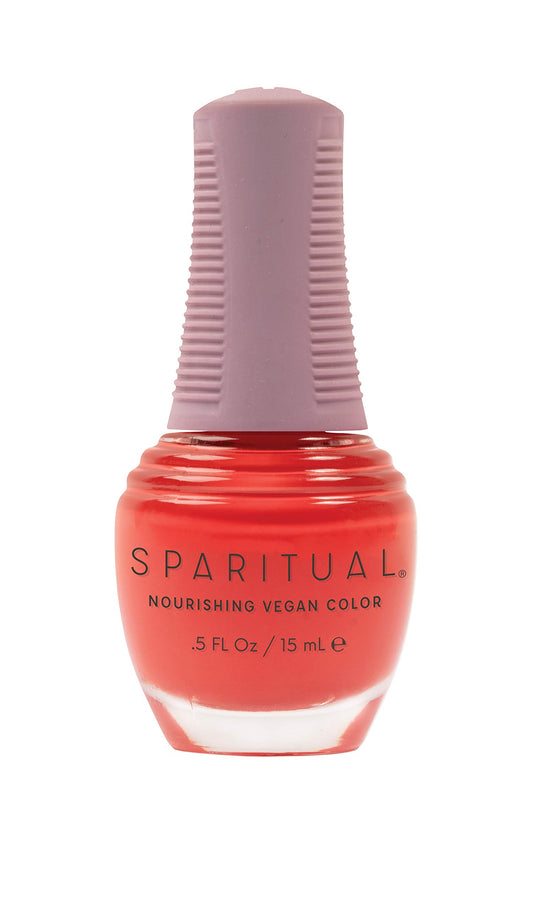 SpaRitual Nourishing Vegan Color | Optimistic 0.5 fl oz | One-Step Nail Polish Formula