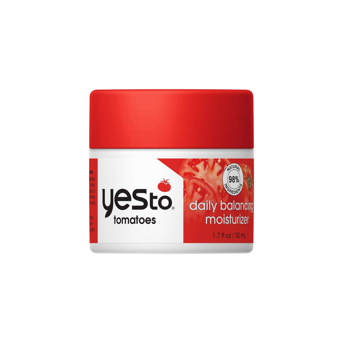 Yes To Tomatoes Daily Balancing Moisturizer, Blemish-Fighting & Enlightening Moisturizer, Natural Vegan & Cruelty Free, 1.7 Fl Oz