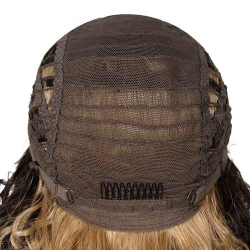 Black Textures Synthetic Lace Front Wig, Long Wavy Hair, 31 Inches (1B/27)