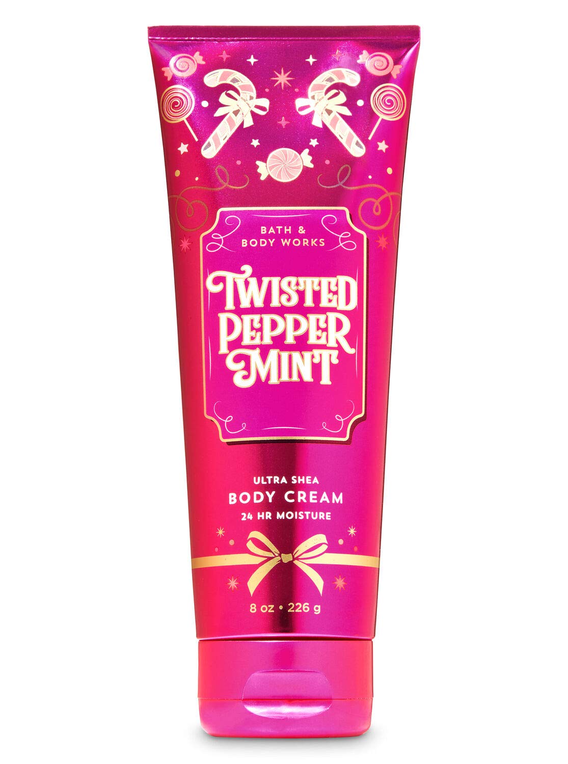 Bath & Body Works Twisted Peppermint Ultra Shea Body Cream 8 Oz.