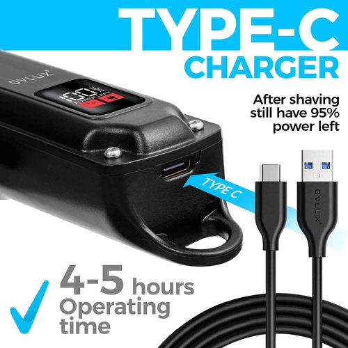 Cordless Hair Clippers for Men: Professional Barber Clippers for Precision Grooming, Rechargeable and Powerful - Máquina para Cortar Pelo de Hombre