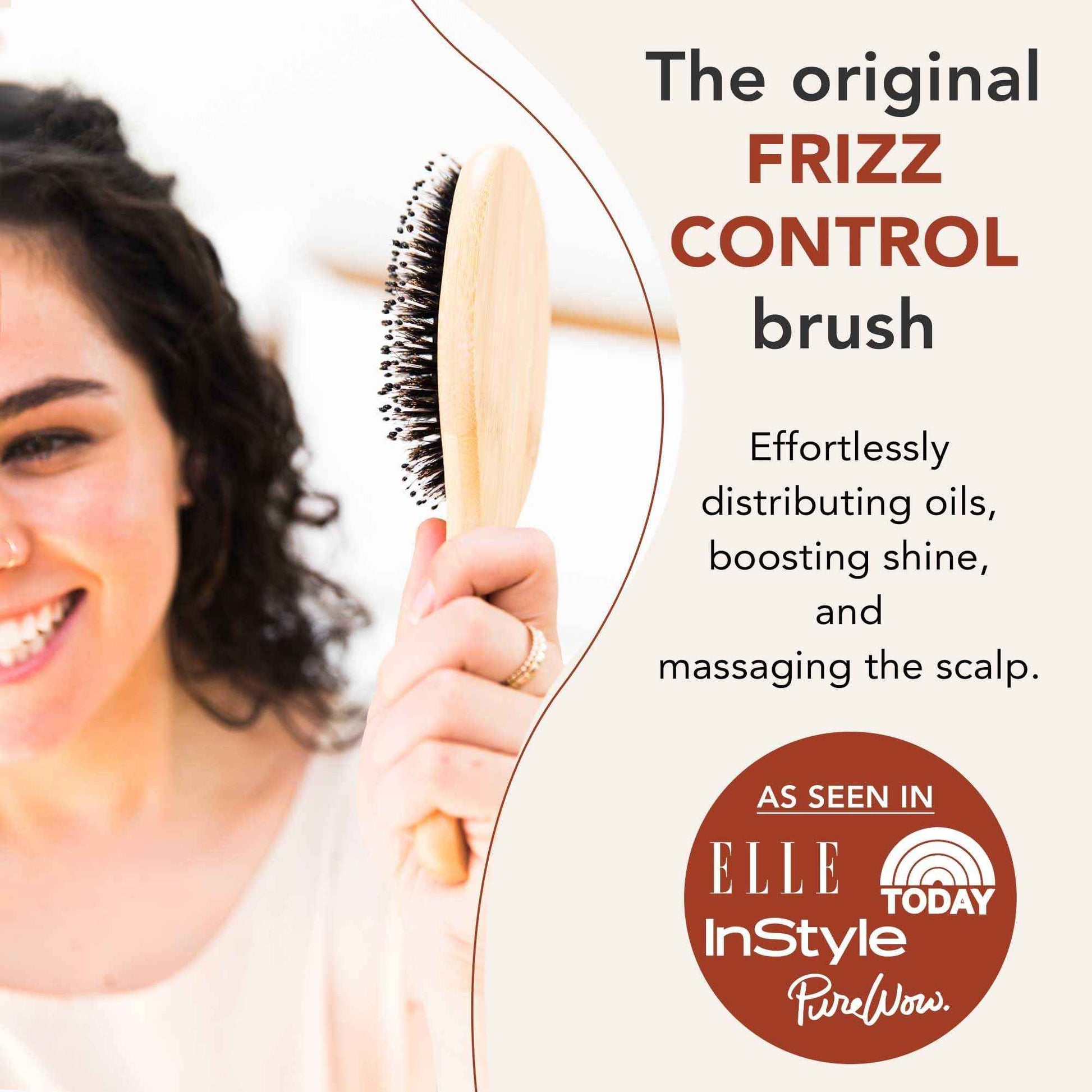 Beauty by Earth Sea Salt Spray for Hair Made From Natural & Organic Ingredients and Boar Brush with Pins, Texturing Spray for Men & Women