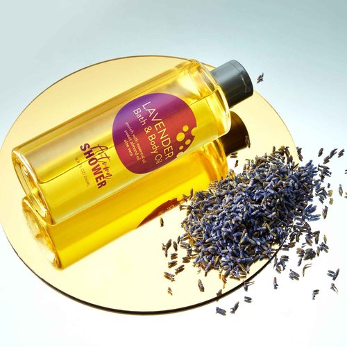 Autumn Shower Bath and Body Oil Body Oil with Sweet Almond Jojoba and Shea Butter, Lavender & Coconut Shower Oils Mother's Day Gift for Women Dry Skin 17.6 fl oz (Pack of 2)