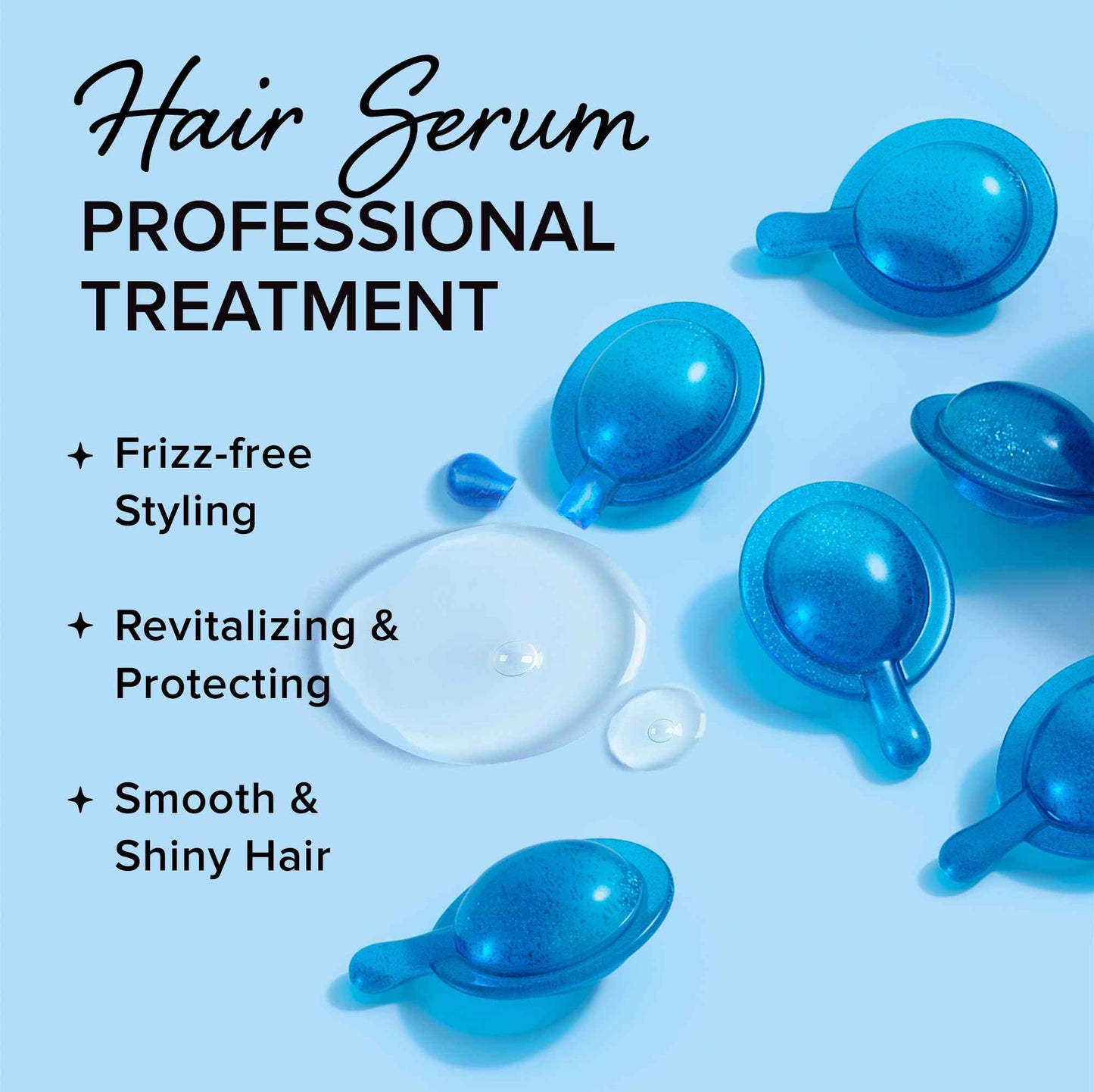 MAREE Beauty Essentials Duo - Keratin Hair Capsules and Eye Gels for Glowing Vibrant Look - Ultimate Skin & Hair Care Package