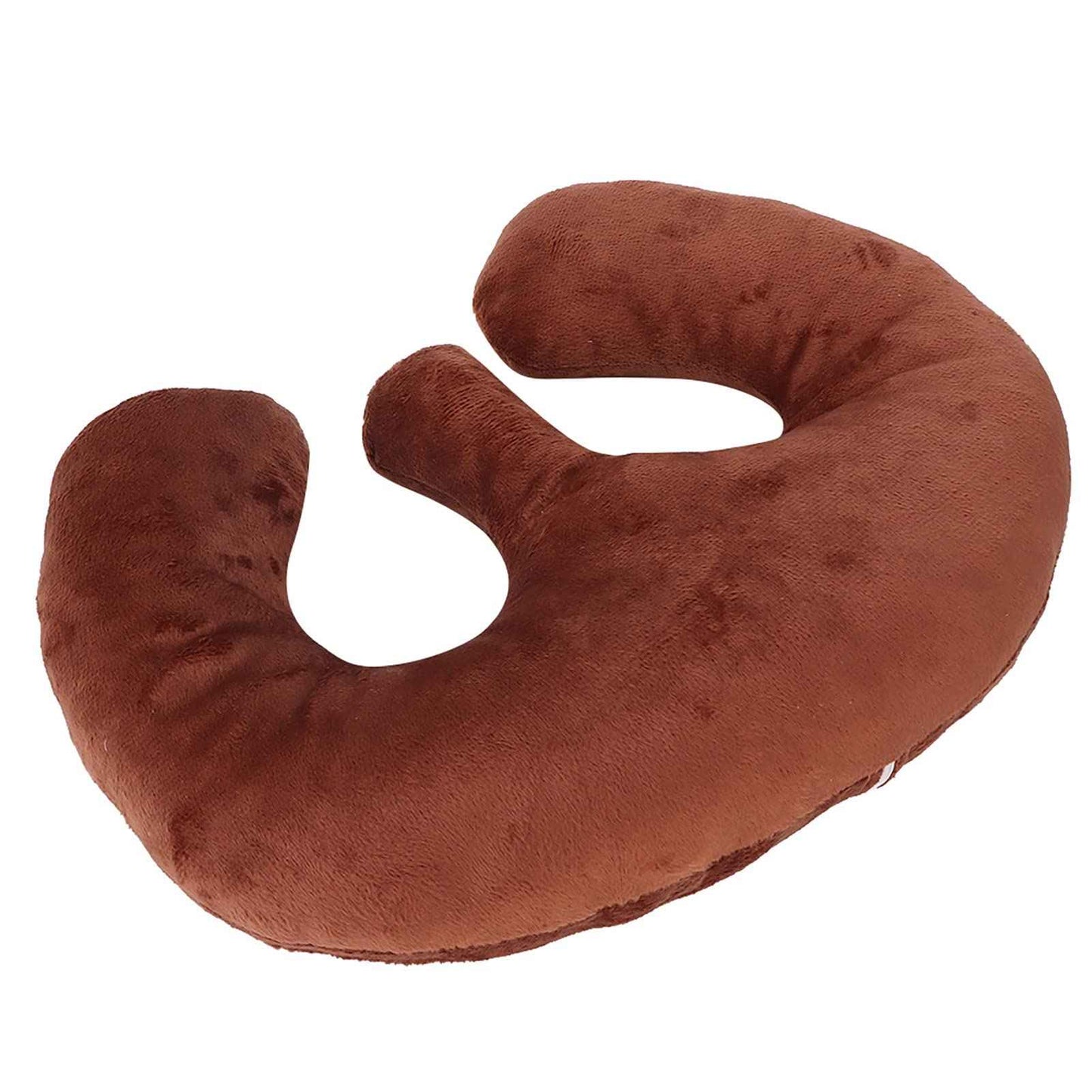 YOUTHINK Beauty Salon Chest Pillow, Beauty Salon Breast Support Pillow SPA Massage Chest Pillow Cushion Purple (Dark Coffee)