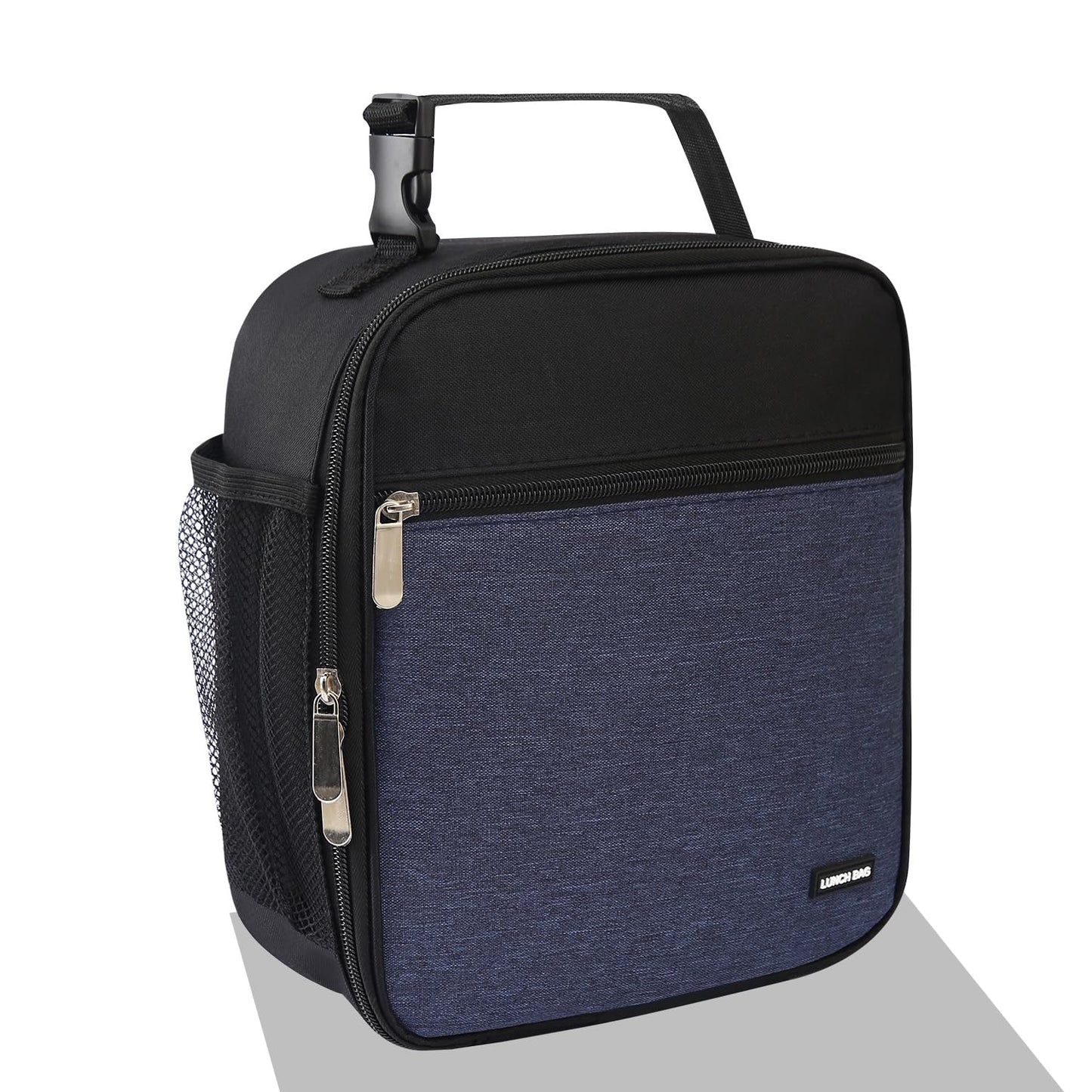 AYEANY Lunch box Lunch bag for men women Lunchbox Lunch bags Insulated Lunch bag Lunch box cooler (Thicken navy blue)