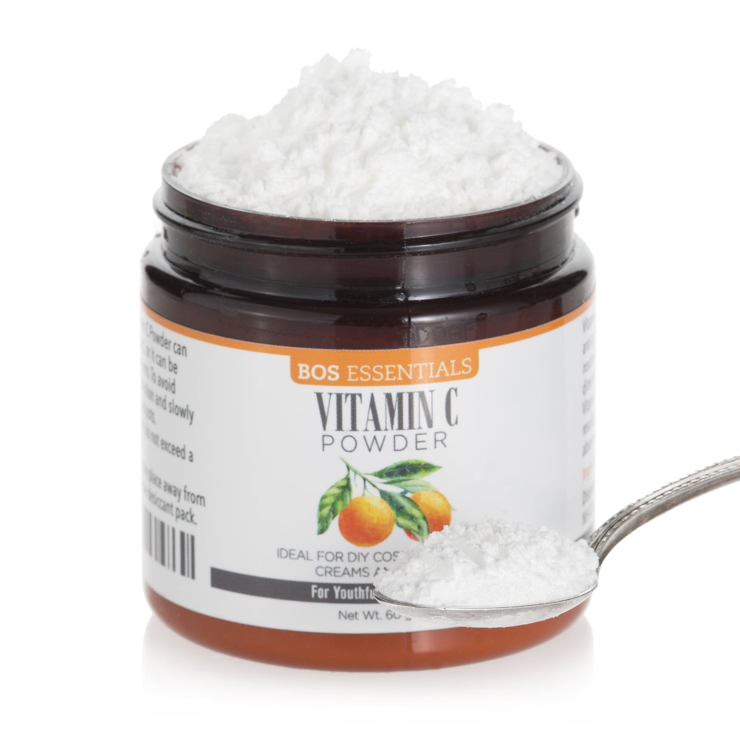 Ultra Fine Cosmetic Grade Vitamin C Powder | DISSOLVES INSTANTLY IN WATER | Make fresh & effective Vitamin C serum | Vitamin C for Face, Body Skin Care