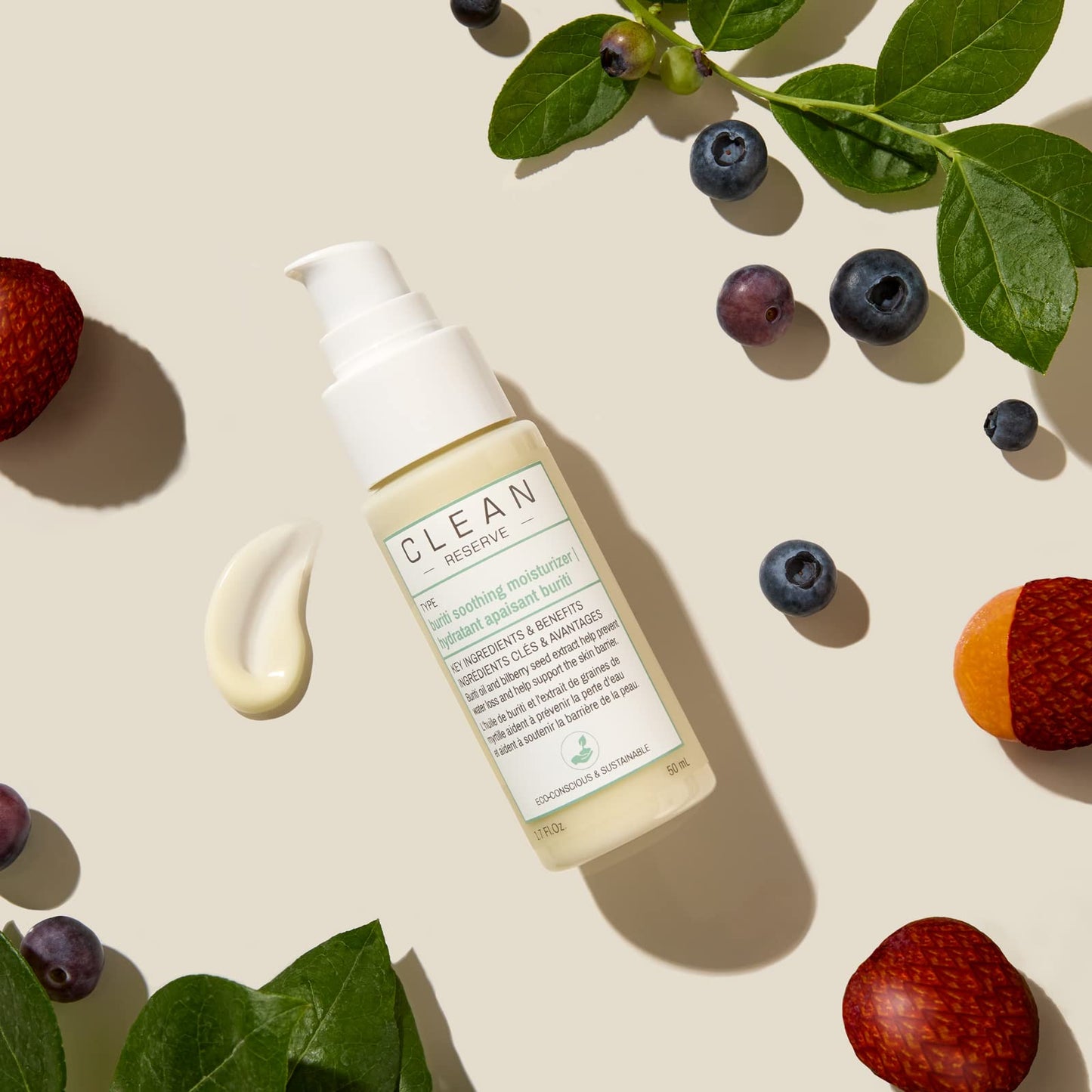 CLEAN RESERVE Buriti Soothing Face Moisturizer | Vegan