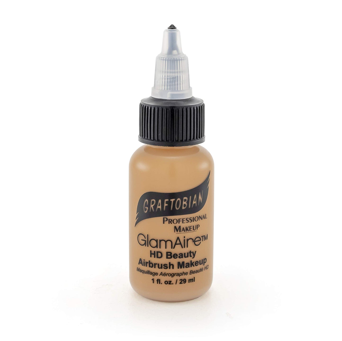 GlamAire Airbrush Makeup by Graftobian - High Definition Airbrush Foundation, Professional Formula for Long-Lasting Wear, For Makeup Artists and Beauty Aficionados, Made in USA, Golden Sunset