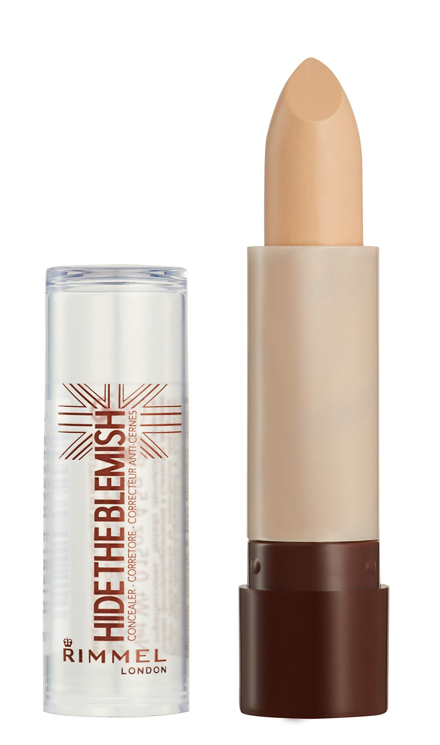 Rimmel London Hide the Blemish - 103 Soft Honey - Concealer Stick, Ultra-Creamy, Easy to Blend, 5-Hour Wear, 0.16oz