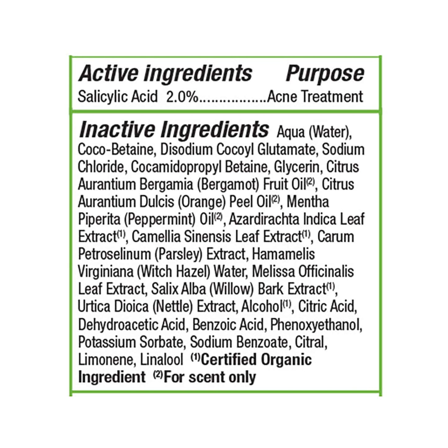 Alba Botanica Acnedote Maximum Strength Deep Pore Wash, 6 Oz (Pack of 2)