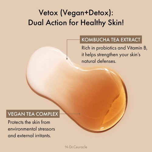 Dr.Ceuracle Vegan Kombucha Tea Essence - Hydrating Milky Toner with Kombucha Tea Extract, Centella Asiatica, Ceramide, Korean Skincare Essence (150 ml / 5.07 fl. oz.)