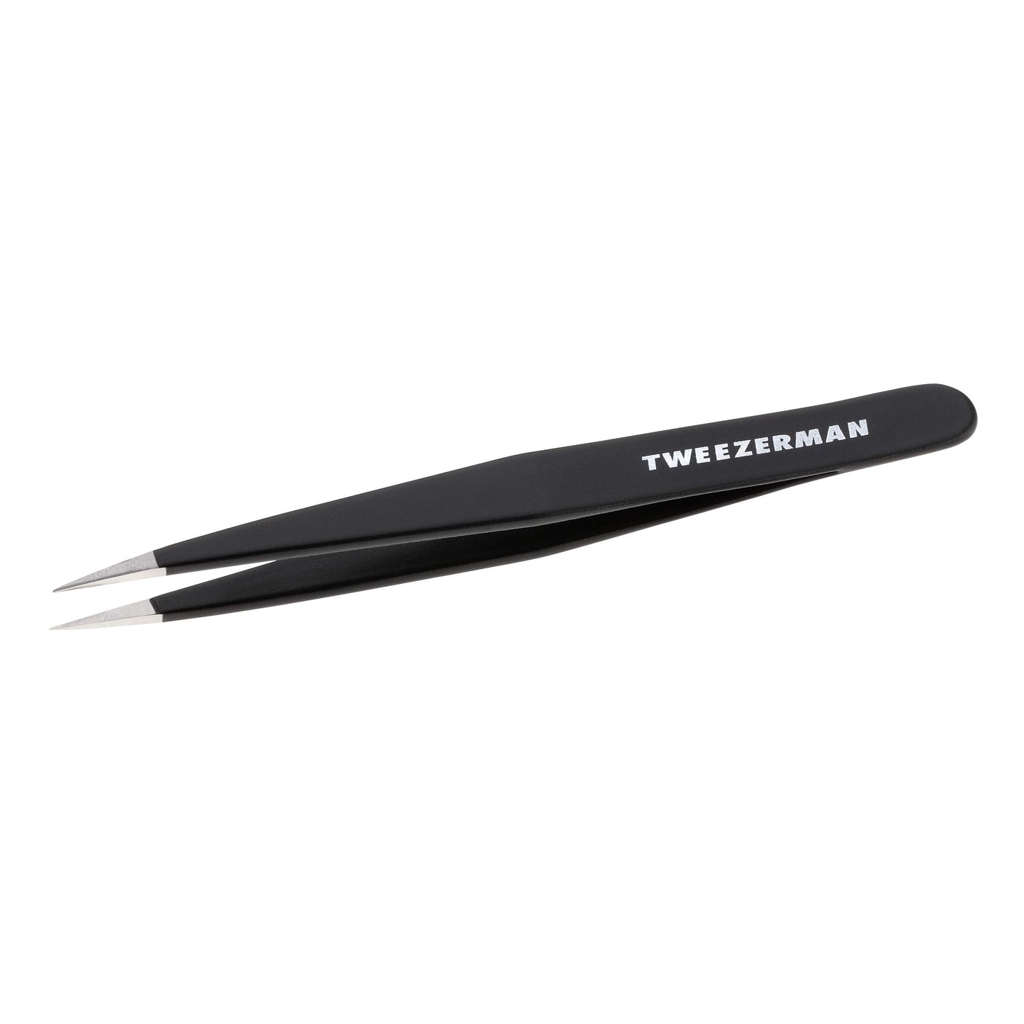 Tweezerman Stainless Steel Point Tweezer - Eyebrow Precision Tweezers, Facial and Ingrown Hair Removal (Midnight Sky)