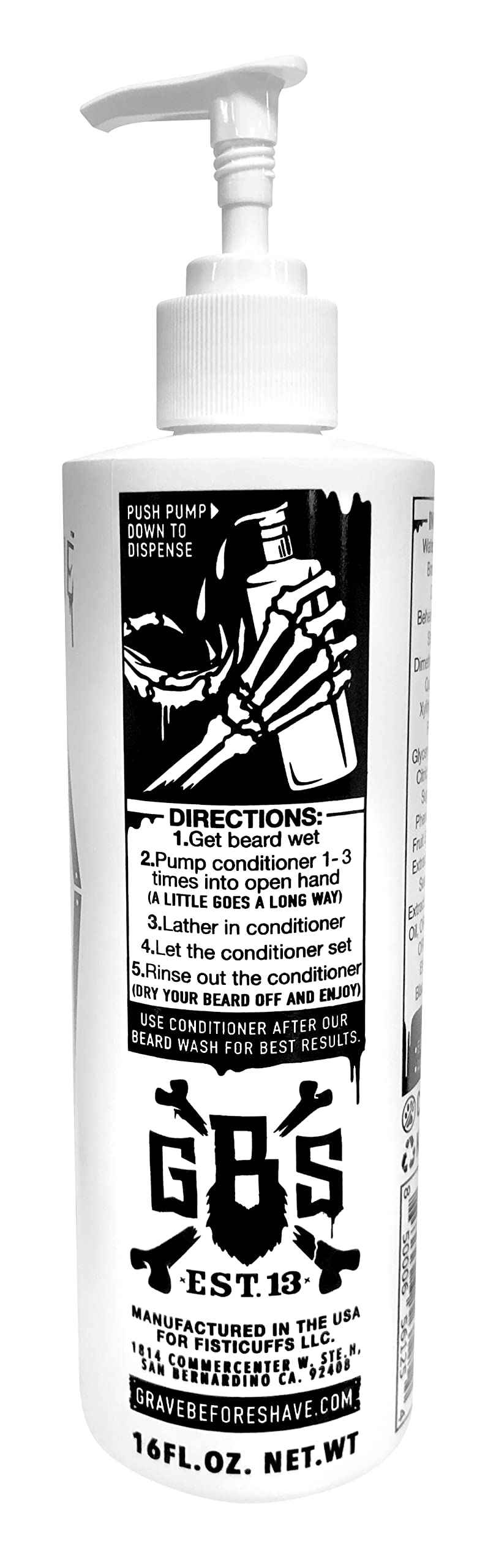 Grave Before Shave Beard conditioner facial hair conditioner with argan oil