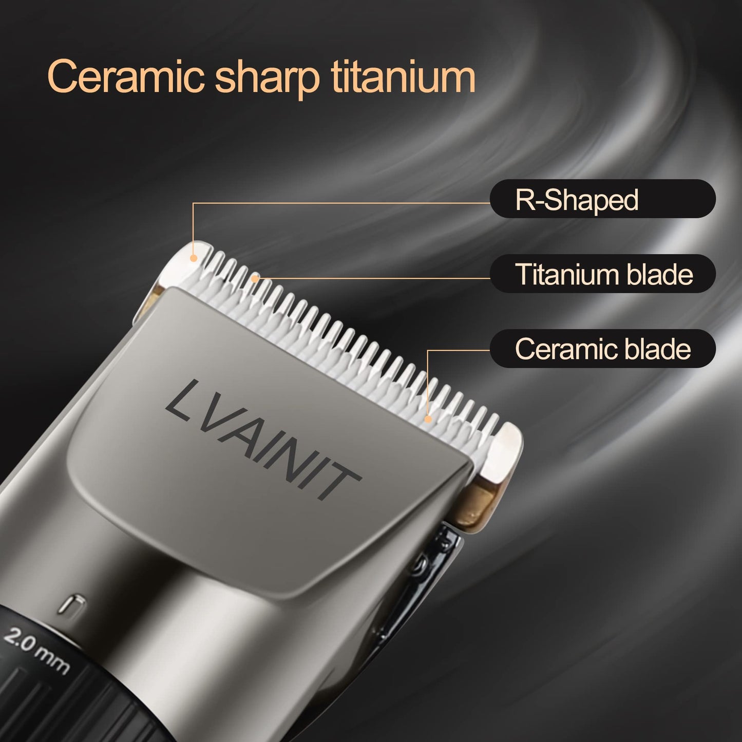 Hair Clippers for Men, Cordless LCD Rechargeable Hair Trimmer Beard Trimmer for Men, Men's Grooming Kit for Hair, Face, Beard, Professional Electric Barber Clippers
