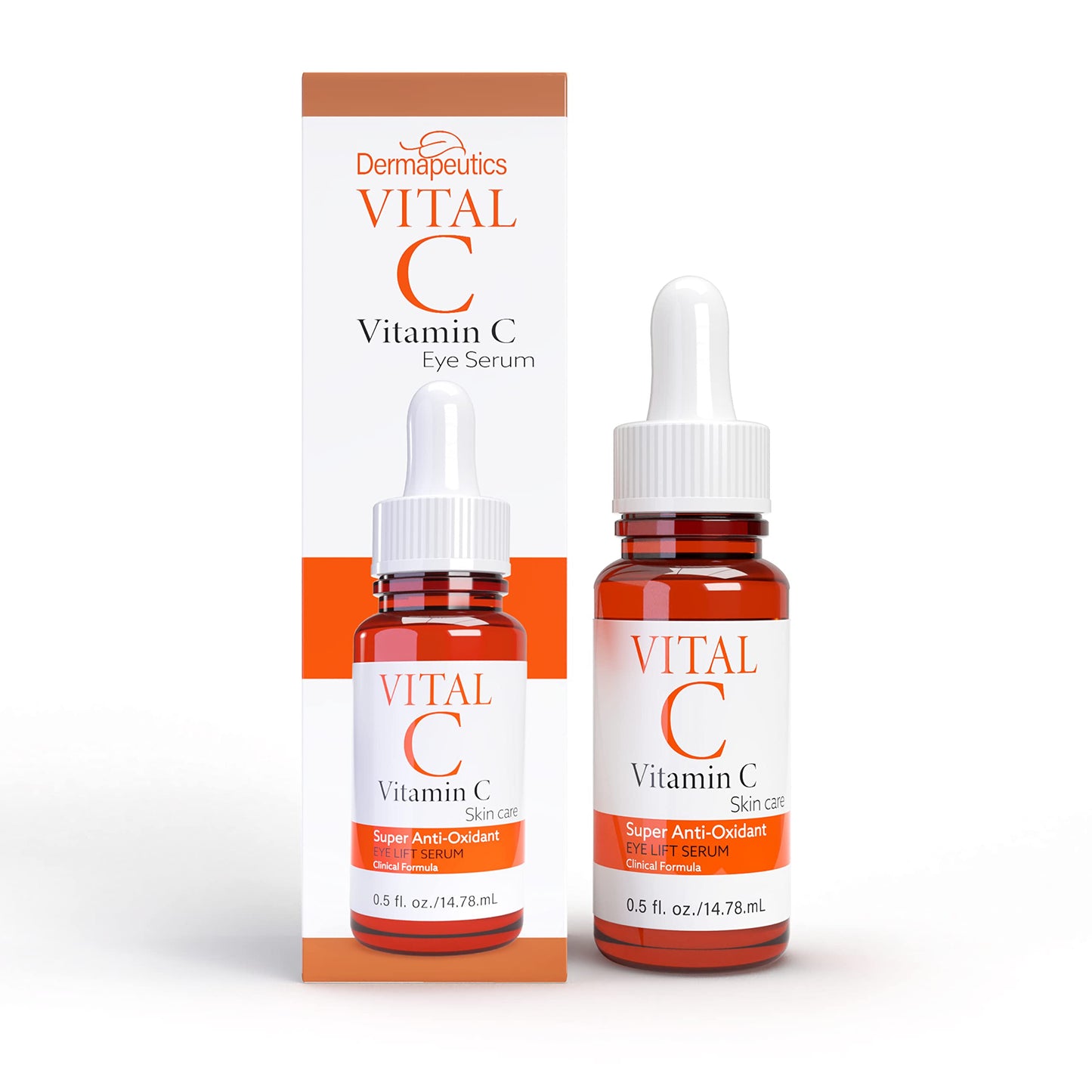 Vital C Vitamin C Serum for Eyes, 0.5 ounces | Anti Aging & Anti Wrinkle | Light Moisturizer | Skin Firming | Boosts Collagen | Anti Oxidant Rich