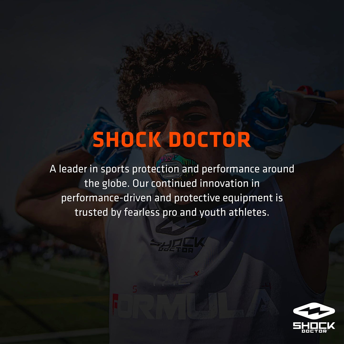 Shock Doctor Gel Max Mouth Guard, Heavy Duty Protection & Custom Fit, Adult & Youth