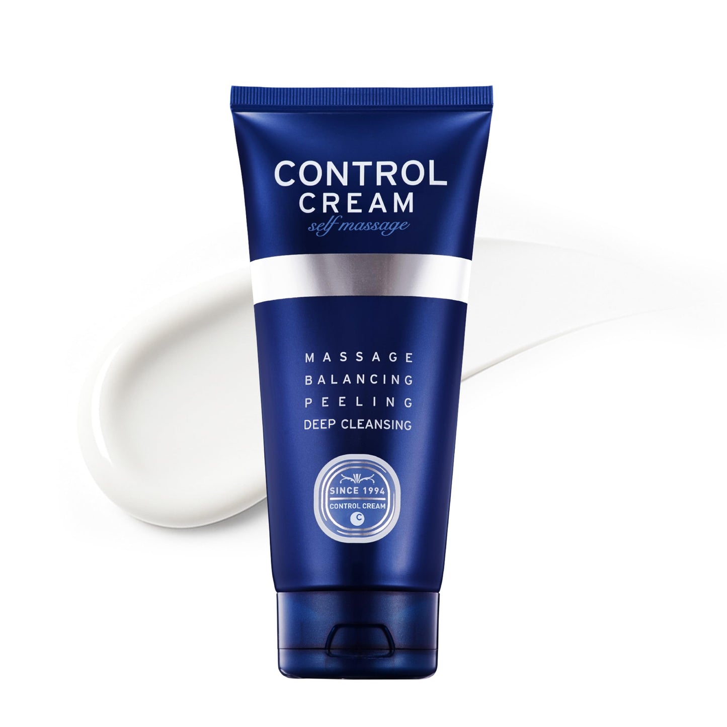 CHARMZONE Control Cream | Korean Face & Body Massage Cream for Gentle Exfoliation, Sebum & Pore Care, Deep Hydration, Smooth Radiant Skin, Professional K-Beauty Self-Massage | 5.07 oz