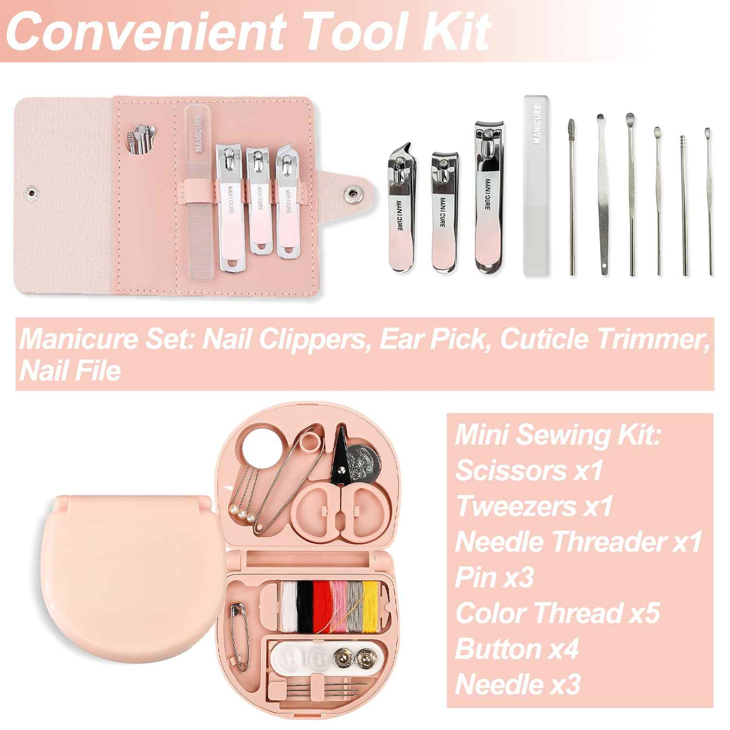 Bridal Emergency Kit for Wedding Day – Bride Survival Kit with Essential Items – Wedding Day Emergency Supplies for Bride, Maid of Honor, Women, and Bridal Party – Includes Makeup Bag