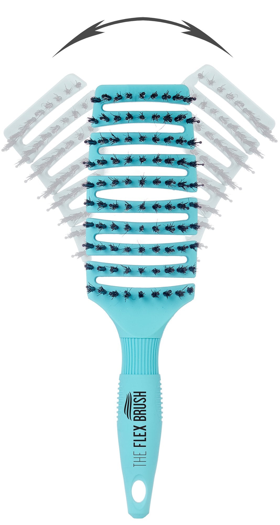 THE FLEX BRUSH XL BOAR/ NYLON MIX (Blue)