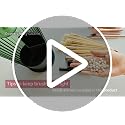 GAXmi Rotating Makeup Brush Holder with Sliding Lid