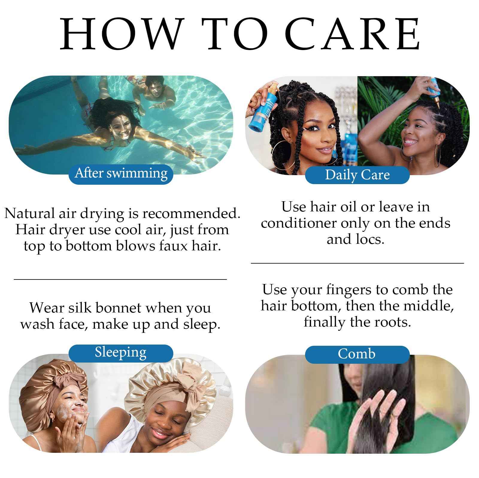 Forevery Goddess Locs Crochet Hair 18 Inch Faux Locs Crochet Hair for Black Women PreLooped 6 Packs Crochet Locs With Curly Ends T350