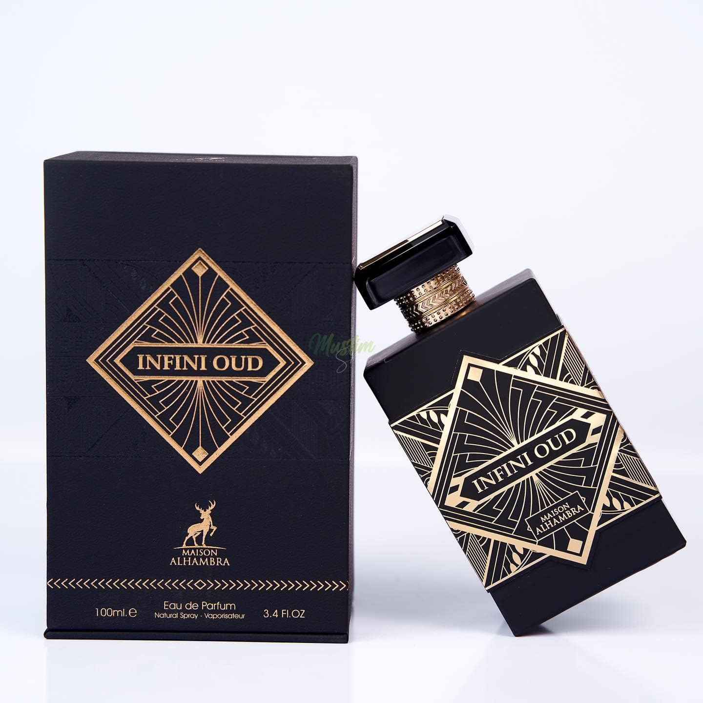 Infini Oud by Maison Alhambra for Unisex - 3.4 oz EDP Spray