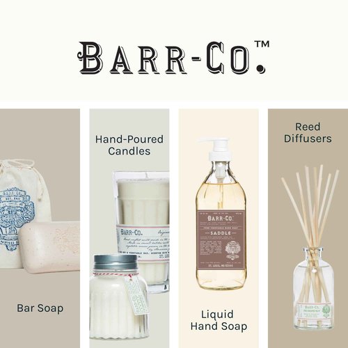 Barr-Co. Original Scent Fine Hand Made Bath Salts, Vanilla Coconut Bath Salts with Oatmeal and Vetiver, Relaxing Bath Products for Women & Men, 32 oz