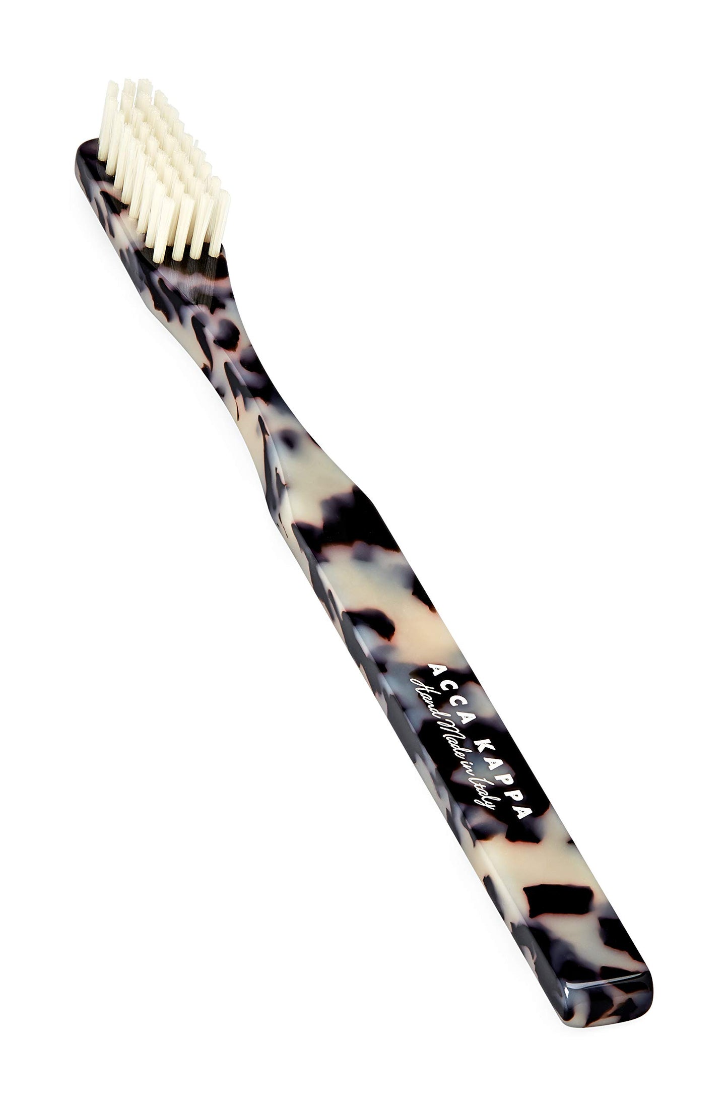 Acca Kappa Historical Black & White Toothbrush Medium Nylon