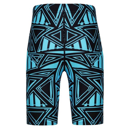 BELEROY Boys' Swim Jammers Competitive Swim Team Suit Quick Dry Bathing Suit Youth Kids Athletic Swimming Shorts UPF 50+(Lake Blue,M)