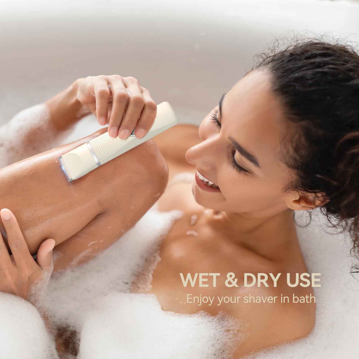 3-in-1 Electric Razor for Women,Pubic Hair Trimmer Bikini Trimmer Waterproof,Hari Trimmer for Women Rechargeable, Trimmers for Grooming,Lady Shaver