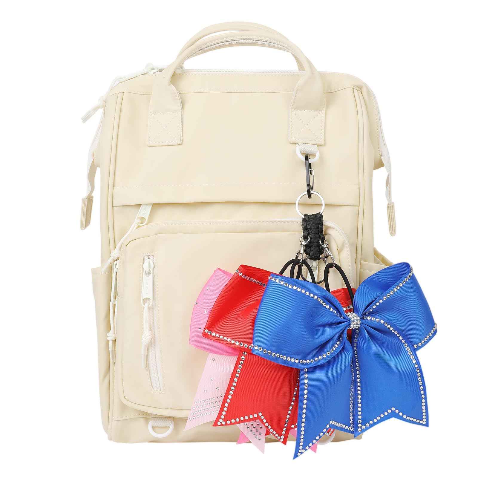 SEIKEA Cheer Ponytail Hair Piece, 100% Super Protein Fiber Straight Cheerleader Hairpiece Lightweight Silky Smooth Fluffy 18" Ponytail Extension for Cheerleader Competition, Dance Blonde