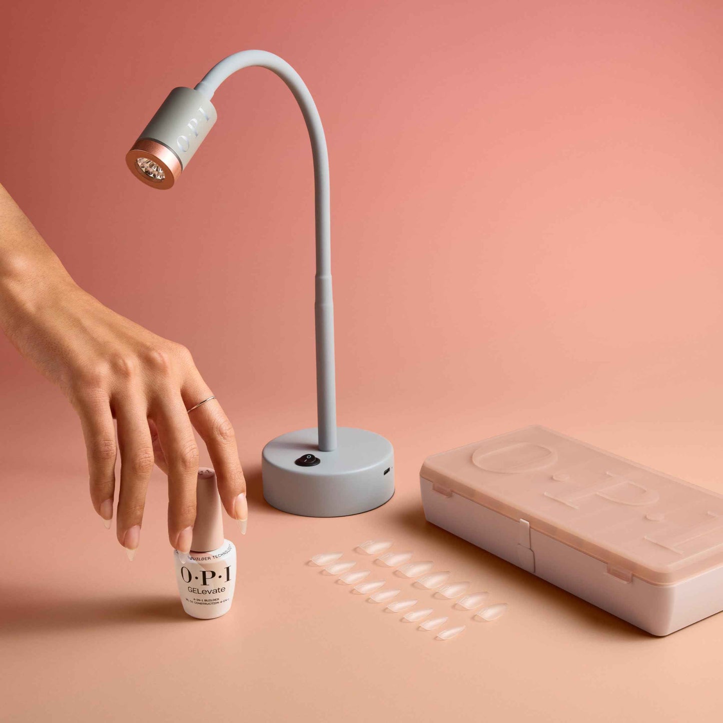 OPI GELevate 4-in-1 Nail Builder Gel | OPI’m Flawless, Clear Color | UV Cure Gel Builder Nail Polish | Vegan | 15 ML