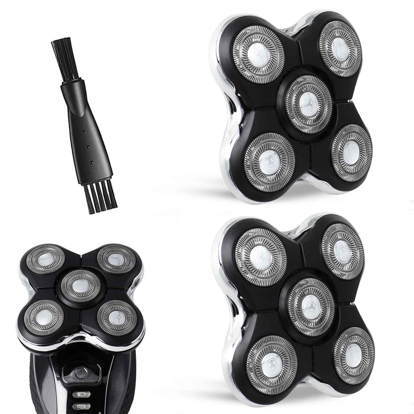 GORLENT 2 Pack Blade Pro Replacement Head Compatible with Remington Balder Pro XR7000, 5 Dual Track Shaver Heads for a Smooth and Close Shave with No-Irritation.