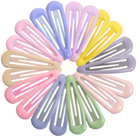 Claw Clips 20pcs Colorful Macaron Hairpins, Lovely Barrettes, Star Snap Hair Decorations for Girls and Women Hair Accessories