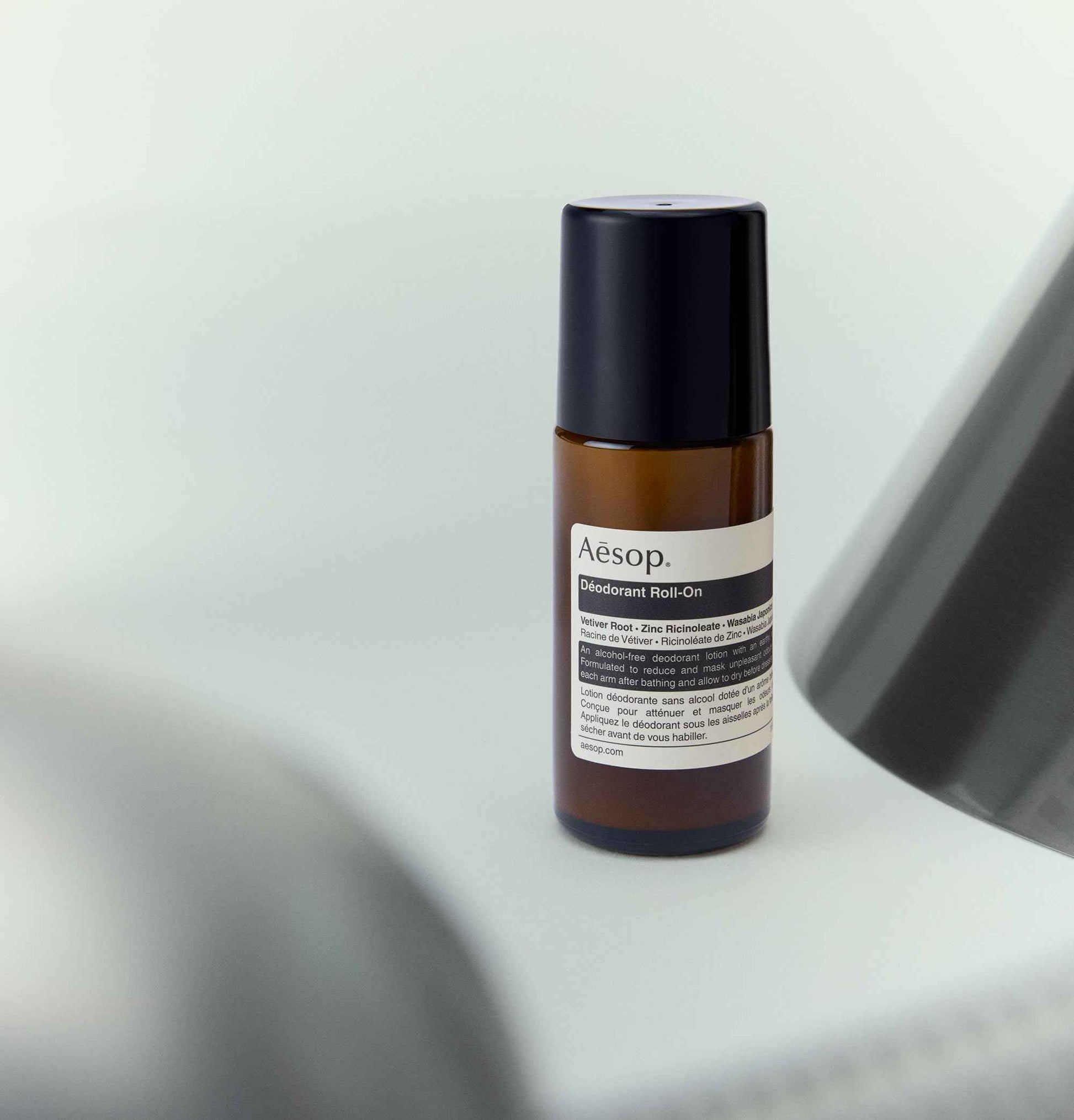 Aesop Roll On Deodorant | Alcohol & Aluminum Free | Reduce and Mask Unpleasant Odors | Woody, Herbaceous, Earthy | 1.6 oz / 50 mL