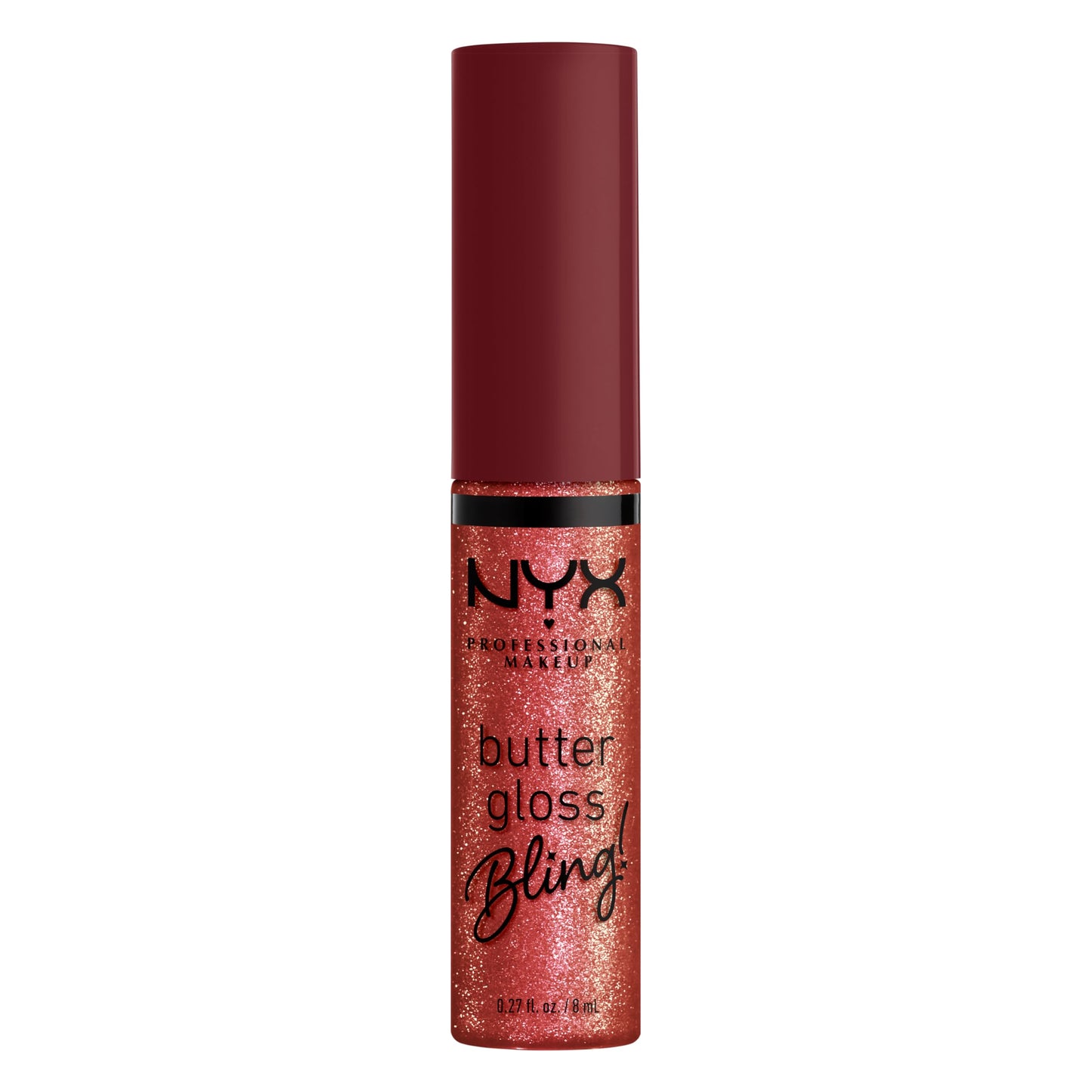 NYX PROFESSIONAL MAKEUP Butter Gloss Bling Lip Gloss, Non Sticky and Shiny Vegan Lip Makeup - Big Spender