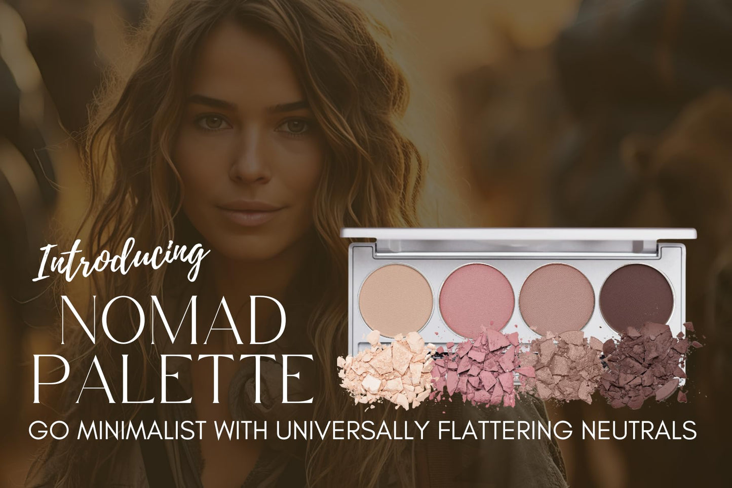 Zuzu Luxe Mineral Eyeshadow (Nomad Palette)