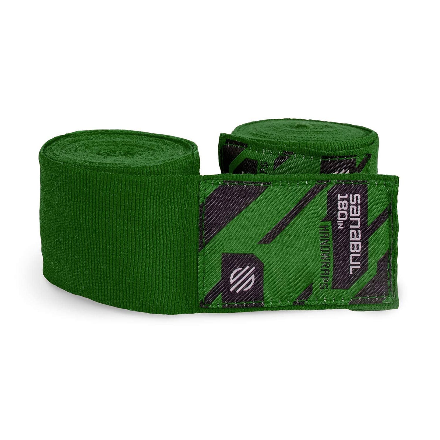 Sanabul Elastic 180 inch Boxing Handwraps | Boxing Gloves Muay Thai MMA Boxing Hand Wraps | Forest Green, 180"