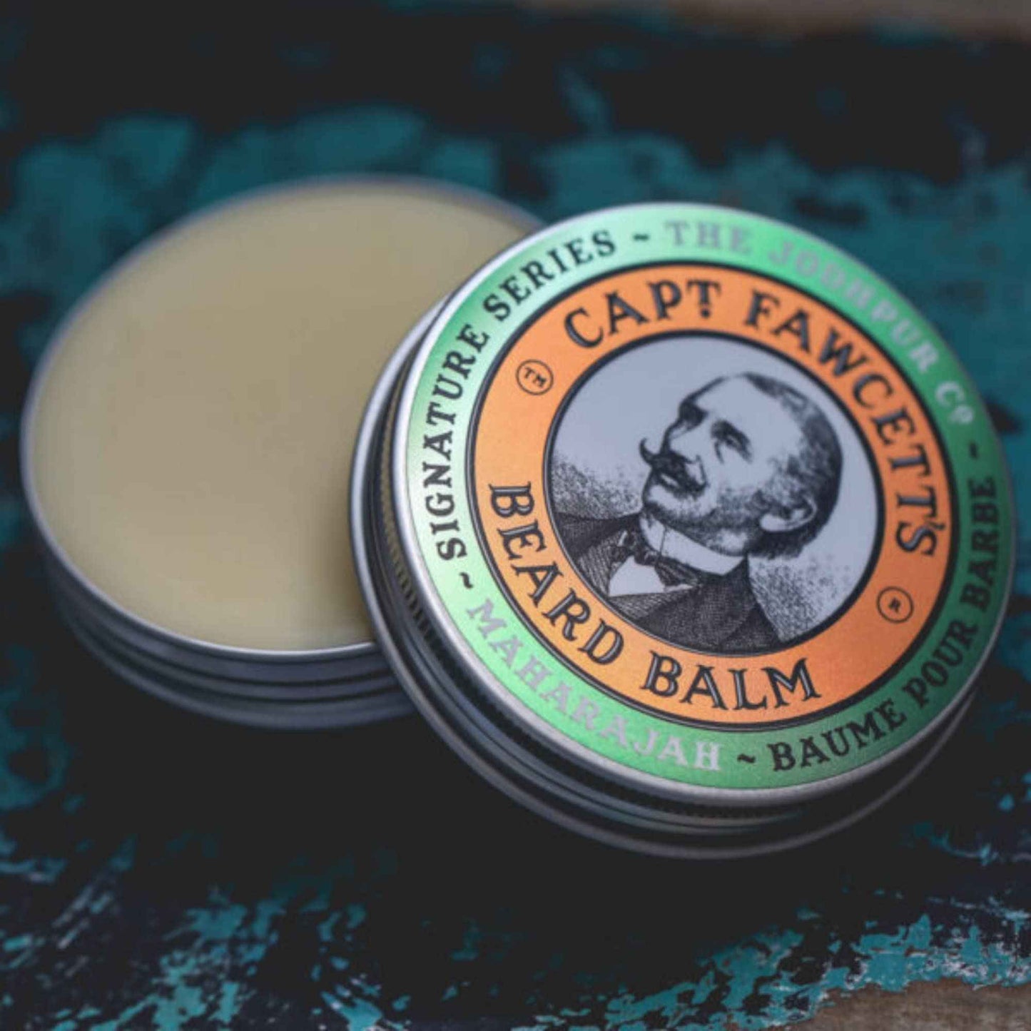 CAPTAIN FAWCETT Maharajah Beard Balm | Moisturizes and Conditions Beard | Almond Oil, Shea Butter | 2oz