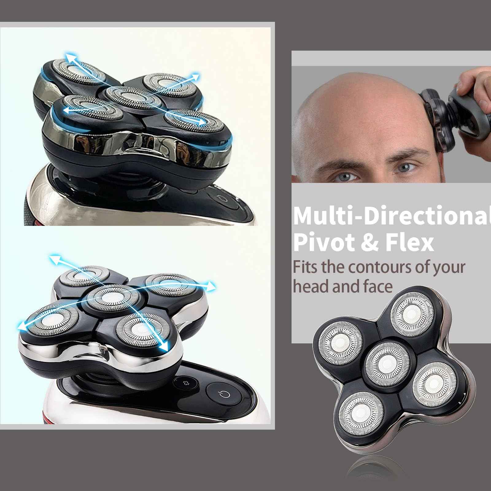 Electric Razor Blade,Shaver Replacment Heads Compatible with Remington BOSS XR7120 and XR7100/XR1600/RX7 shavers(NOT FIT FOR XR7000 shaver) (1 Pack)